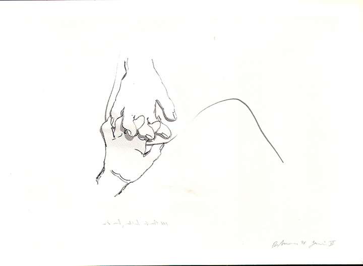 All Thumbs Holding Hands